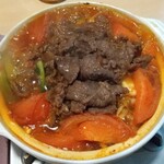 台湾料理 百味鮮 - 『 牛肉トマト鍋 』 1280円 （ 税別 ）