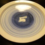 俵屋旅館 - 夕食：焼物 取り皿