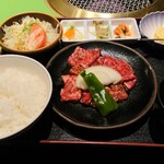 Yakiniku Wakaba - カルビ焼肉定食
