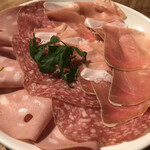 フラット - ハムの盛り合わせ