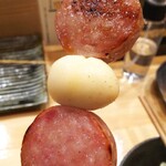 焼き鳥 ばかちん - 雲仙ハムえ