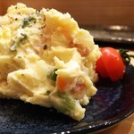 焼き鳥 ばかちん - ポテサラハーフえ