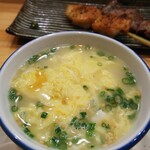 焼き鳥 ばかちん - 鶏スープえ