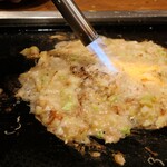 もんじゃ焼き CHICO - 3種類の焼きチーズ塩もんじゃ