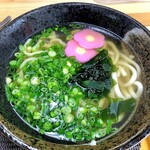 はなちゃんうどん  - かけうどん　330円