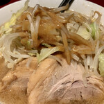 ラーメン二郎 - 小ラーメン ニンニク少し＋みそ