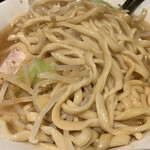 ラーメン二郎 - 小ラーメン ニンニク少し＋みそ