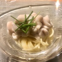 長谷川 稔 - 2020.11.  白子の冷製パスタ