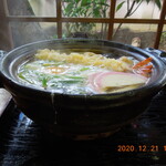 京美茶屋 - 深い鉄板鍋
