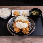 韩式炸鸡块南蛮定食