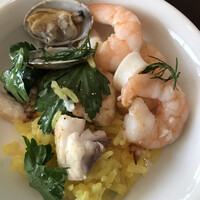 フレンチ キッチン - 平日ランチビュッフェ５１８７円。シーフードパエリア。ビュッフェレベルを遥かに超えた、とても美味しいパエリアです（╹◡╹）