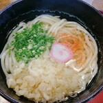 金比羅うどん - かけうどん大盛