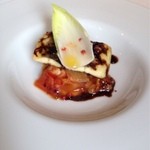 クッチーナ イタリアーナ ガッルーラ - 三河一色“うなぎ”の軽いグリルと日間賀島の“地だこ”が入った夏野菜のカポナータ