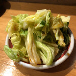 やきとり横丁 - お新香