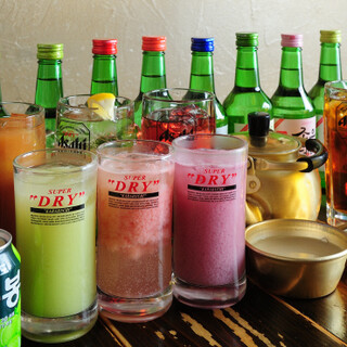 All-you-can-drink course (for drinks only) to choose from♪ Let's drink for 2 hours!