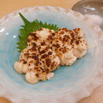 季節料理 魚竹 - 白子焼き