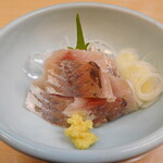 季節料理 魚竹 - 〆アジ