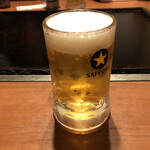お好み焼き・鉄板焼 寿里 - 生ビール