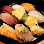 Roku鮮 - 令和2年12月ランチタイムにぎり定食 550円
