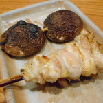 とり喜 - 椎茸、ふりそで