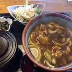 そばギャラリー 中むら - 料理写真:カレー南蛮セット　1045円