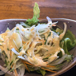 そばギャラリー 中むら - ミニサラダ