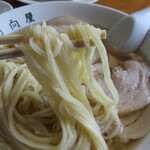 青竹手打ラーメン 日向屋 - チュルチュル～な旨い麺