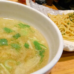 会津ラーメン 和 - 特製塩青じそつけ麺
