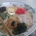 グラバー亭 新横浜店 - 「とんこつラーメン(530円)」[令和２年12月17日(木)]