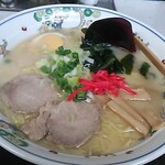 「とんこつラーメン・大盛(740円)」[令和２年７月22日(水)]