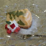 K&K - 抹茶マーブルのチーズケーキ