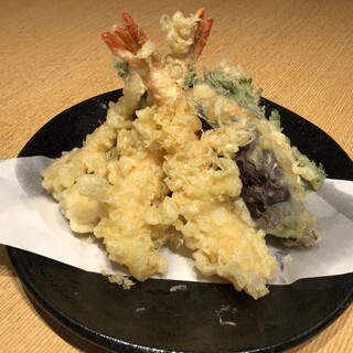 Full of flavor◎We also boast Tempura tempura made with seasonal vegetables.