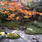 本家 鶴キそば - 中庭