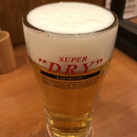 Uchouten - 中生ビール（ハッピーアワー）税別250円