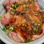 なか卯 - ローストビーフ丼