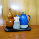 手打ちそば処　瓢亭 - カウンター席