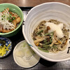 正乃家 - 料理写真:豚ばら生姜焼き丼とおろし山菜蕎麦900円税込