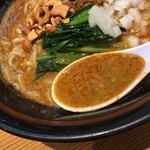 こだわり麺工房たご - 濃厚にぼし担々麺 950円