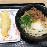 Hanamaru Udon - 牛肉温玉ぶっかけ