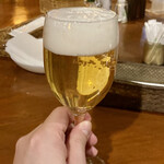 東京カフェレストラン フレスカ - 生ビール