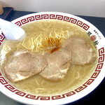 双喜紋 - ラーメン（辛味・ニンニありありの超コッテリ仕様）
      あっネギ抜きです！