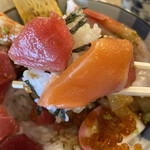 宇多美寿司 - マグロとサーモン