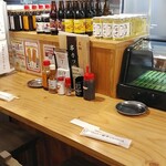 串カツ田中 - 利用したカウンター席