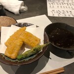 Sushi Nakago - とうもろこし天ぷら