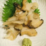Shunraku Tsumuji - 鮑魚刺身