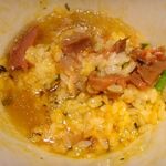 ヌードルアートギャラリーリョータテヅカ - スープ投入