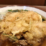 そばの神田 東一屋 - えびかき揚げに着目する。