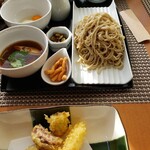 Soba Dining 蕎花 - 夫のオーダー「そば三昧」