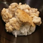 鮨 波づき - 焼タラ白子飯し