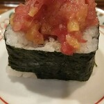 鮨 波づき - トロタク巻